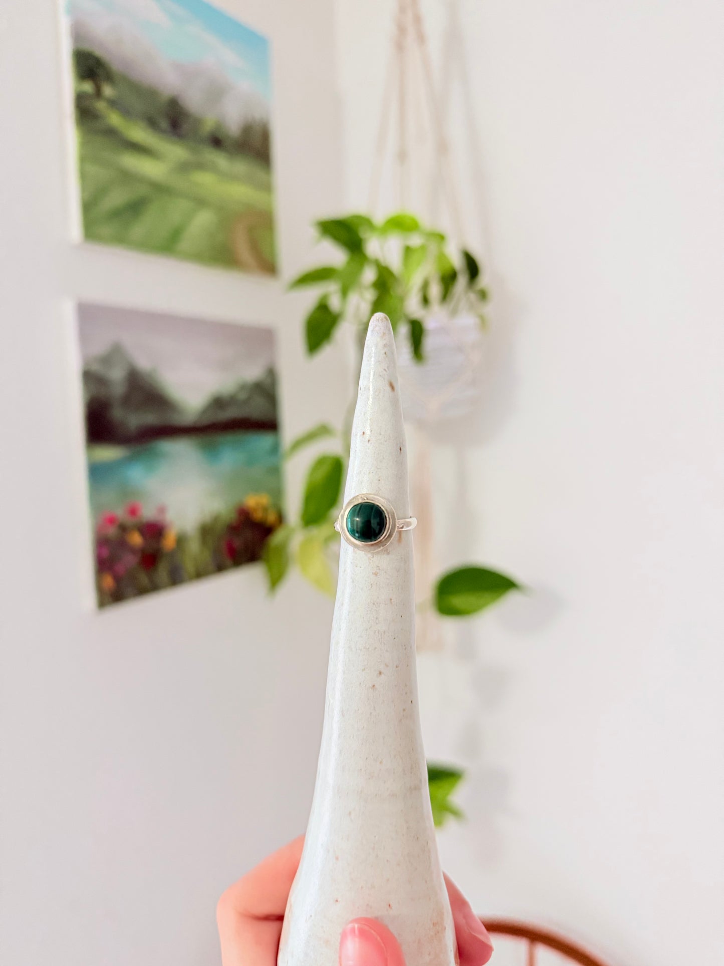 Lily pad ring