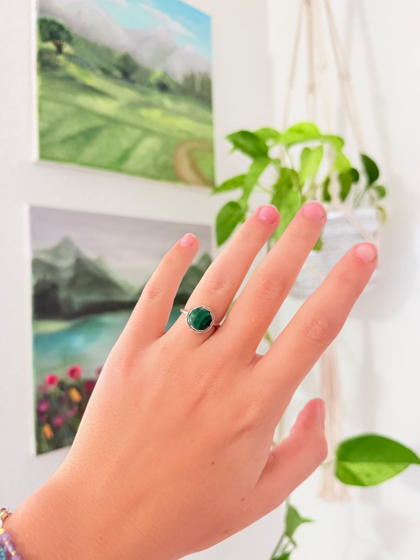 Twisted Pine Ring
