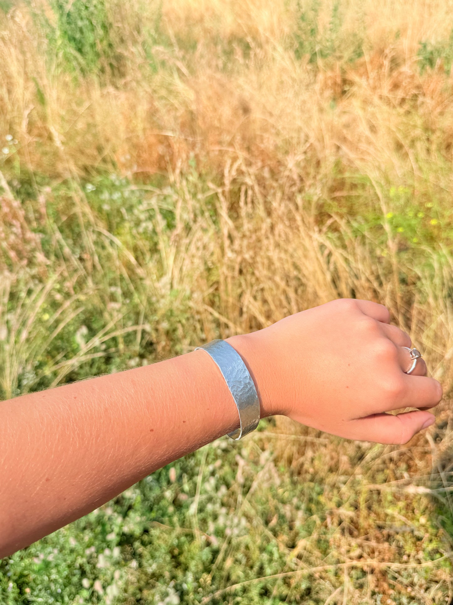 Hammered Cuff